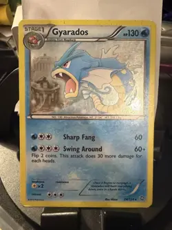 Pokemon TCG Gyarados 24/124 &Magikarp 61/95 23/124rev 60/97 English 4 -Card Lot - Image 1