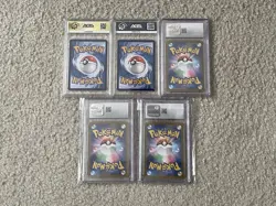 Graded Pokemon Cards Mega Gardevoir EX CGC 10 Japanese Leafeon V Chinese AGS - Image 2