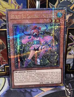 YuGiOh! Secret Six Samurai - Hatsume - RA03-EN016 - Quarter Century Rare - Image 1