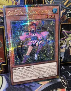 YuGiOh! Secret Six Samurai - Hatsume - RA03-EN016 - Quarter Century Rare - Image 2