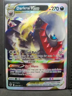 Pokemon Card - Darkrai Vstar 099/189 - Astral Radiance - Image 1
