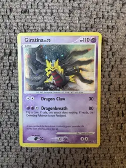 2009 Pokemon Platinum 28/127 Giratina Cosmos Holo LP Rare Card Deck Exclusive - Image 1
