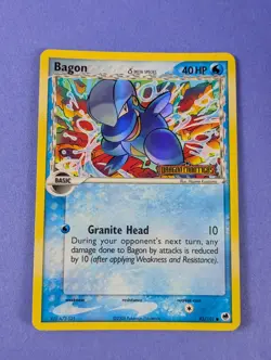 Bagon - 43/101 - Common Reverse Holo Ex Dragon Frontiers - Pokemon Card - NM - Image 1