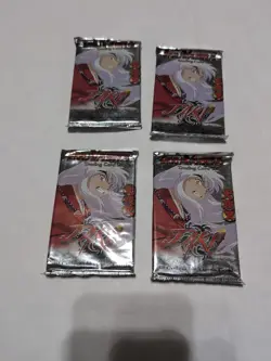LOT OF 6 Inuyasha TCG Jaki Booster Packs Sealed CCG Trading Card Game - Image 1