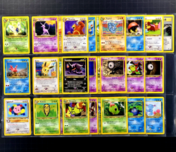 2001 Pokemon NEO DISCOVERY Unlimited Edition NON HOLO Set Cards Lot RARE Espeon - Image 1