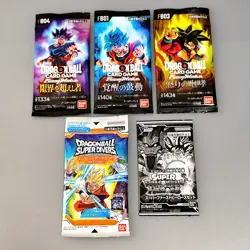 Dragon Ball Super Divers Entry Deck Set pack - 7 Cards, etc… 5 Packs Set - Image 2