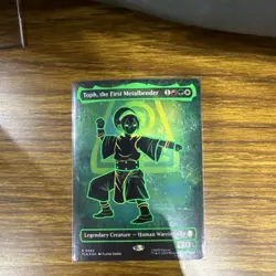 Magic: The Gathering Toph, the First Metalbender Foil Legendary Creature 2025 - Image 1