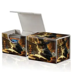 for MTG Commander Deck Box,Card Deck Box for Trading Yugioh Captain Cat - Image 2