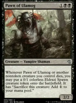 Pawn of Ulamog 055/080 Duel Decks: Zendikar vs. Eldrazi MTG Magic the Gathering - Image 1