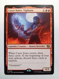 Casey Jones, Vigilante 88 Teenage Mutant Ninja Turtles MTG - Image 1