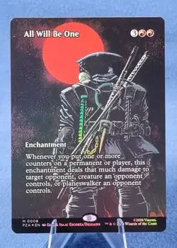 All Will Be One Borderless [FOIL] MTG TMNT PZA 008 - NM 🔮 - Image 1