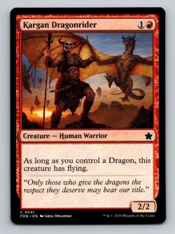 Kargan Dragonrider C Foundations 541 NM - Image 1