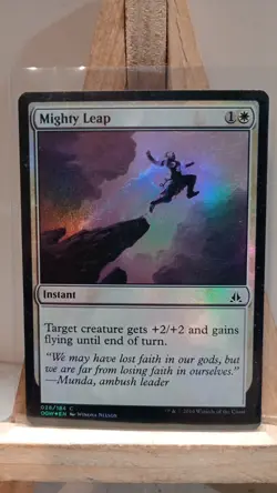 Mighty Leap - Foil - Oath of the Gatewatch #028/184 MTG Magic The Gathering - Image 1
