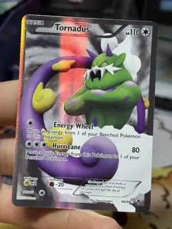 Tornadus 98/99 Emerging Powers 2011 Full Art Holo Rare Pokemon Card TCG - Image 3