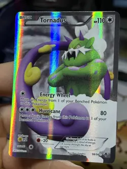 Tornadus 98/99 Emerging Powers 2011 Full Art Holo Rare Pokemon Card TCG - Image 4