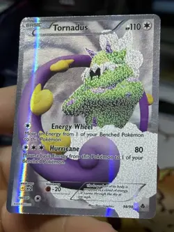 Tornadus 98/99 Emerging Powers 2011 Full Art Holo Rare Pokemon Card TCG - Image 5