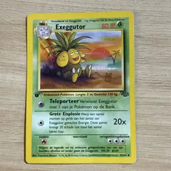 Exeggutor 35/64 1st Edition Jungle Dutch Pokemon Card 1999 WOTC MP - Image 1