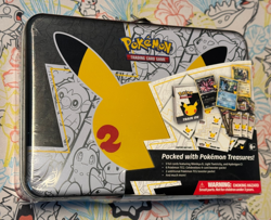 Pokemon 25th Anniversary Celebrations Treasure Chest Lunchbox Tin Factory SEALED - Image 1