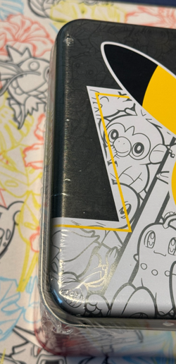 Pokemon 25th Anniversary Celebrations Treasure Chest Lunchbox Tin Factory SEALED - Image 2