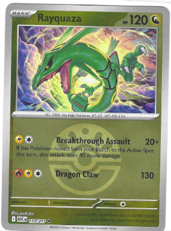 Pokemon Rayquaza (Friend Ball) #153/217 ME: Ascended Heroes Near Mint or Better - Image 1