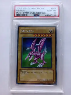 PSA 10 Yugioh Seiyaryu Dark Duel Stories DDS-004 Prismatic Rare - Promo Gem Mint - Image 1