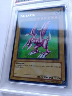 PSA 10 Yugioh Seiyaryu Dark Duel Stories DDS-004 Prismatic Rare - Promo Gem Mint - Image 2