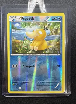 Psyduck 16/122 Pokemon Breakpoint Reverse Holo NM - Image 3