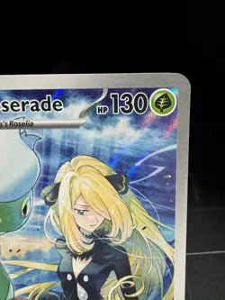 Pokemon TCG Cynthias Roserade Illustration Rare SV10: Destined Rivals 184/182 NM - Image 2