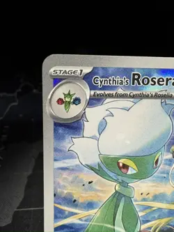 Pokemon TCG Cynthias Roserade Illustration Rare SV10: Destined Rivals 184/182 NM - Image 3