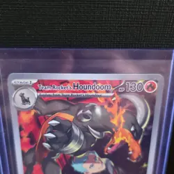 Pokemon Team Rocket's Houndoom SV10 Destined Rivals Rare Holo 191/182 HP130 - Image 2