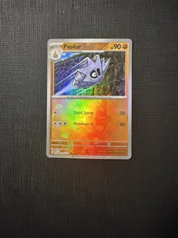 Pupitar 048/131 Master Ball Pattern Prismatic Evolutions Pokemon TCG NM - Image 1