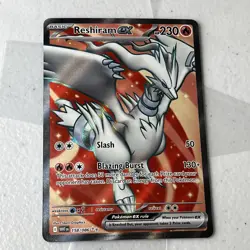 2025 Pokemon White Flare Reshiram ex Ultra Rare #158/086 MN - Image 2