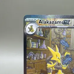 Alakazam ex 201/165 - SV: Scarlet & Violet 151 - SIR - Pokemon TCG - NM - Image 2