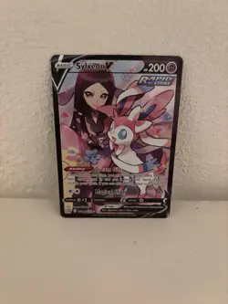 Pokemon Sylveon V TG14/TG30 Brilliant Stars Trainer Gallery Ultra Rare Holo - Image 1