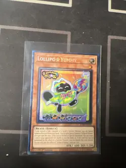 Yugioh! TCG - Lollipo Yummy - Collector’s Rare - Justice Hunters - JUSH-EN018 - Image 1