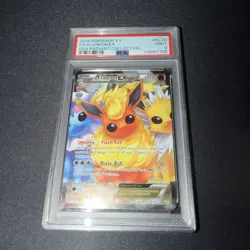 Pokemon Generations Flareon EX RC28/RC32 Radiant Collection Holo Full Art PSA 9 - Image 2