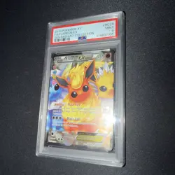 Pokemon Generations Flareon EX RC28/RC32 Radiant Collection Holo Full Art PSA 9 - Image 3