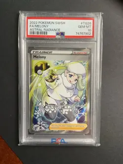 Melony TG26 PSA 10 2022 Pokemon SWSH Astral Radiance - Image 1