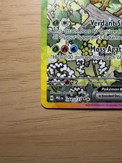 Leafeon ex 144/131 Special Illustration Rare Prismatic Evolutions Pokemon NM - Image 5