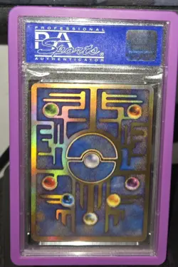 NINTEDO' Error Ancient Mew Full Art 1999 PSA 9 Japanese Promo. Pokemon Card - Image 2