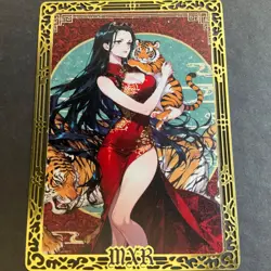 Goddess Story Gold METAL Card - Serial Number #/200! Anime Waifu BOA Geisha - Image 1