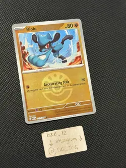 Pokemon Ascended Heroes - Riolu - 112/217 - Reverse Friend Ball Holo - M/NM - Image 3