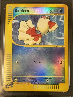 Goldeen 111/165 Expedition Reverse Holo 2002 Pokemon CGC 8 Nm/mint - Image 2