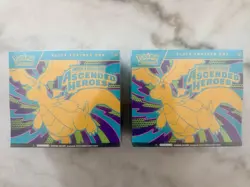 x2 Pokemon Mega Evolution Ascended Heroes Elite Trainer Box ETB SEALED 2-Pack - Image 1