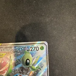 Pokemon Celebi & Venusaur GX #SM167 Tag Team Black Star Promo - Image 3