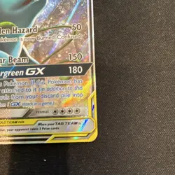 Pokemon Celebi & Venusaur GX #SM167 Tag Team Black Star Promo - Image 4