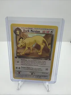Pokemon TCG Dark Persian 42/82 1st Edition Team Rocket - Image 1