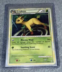 Pokemon TCG Call of Legends Leafeon Card 13/95 Reverse Holo Rare - Image 2