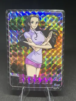 5 PC Lot - Holographic Sticker Cards Nami, Zoro, Usopp, Robin, Sanji ONE PIECE - Image 5