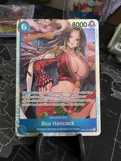 Boa Hancock OP07-051 - One Piece TCG English - SR Super Rare Foil Mint / NM - Image 1